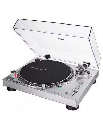 DJ програвач Audio-Technica AT-LP120XUSB Silver AT-LP120XUSBSV