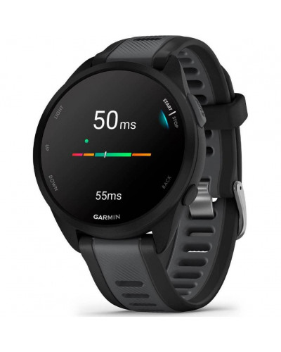 Смарт-годинник Garmin Forerunner 165 Music Black/Slate Gray (010-02863-30/B0)