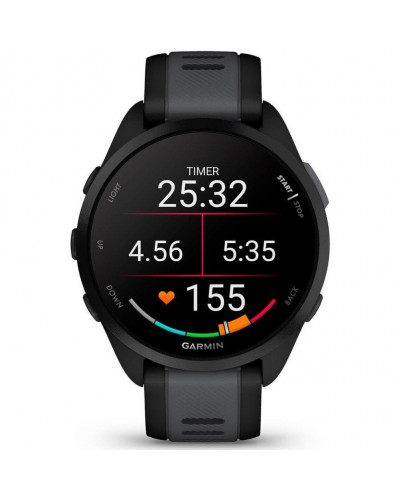 Смарт-годинник Garmin Forerunner 165 Music Black/Slate Gray (010-02863-30/B0)