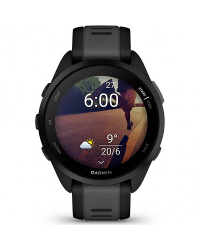 Смарт-годинник Garmin Forerunner 165 Music Black/Slate Gray (010-02863-30/B0)