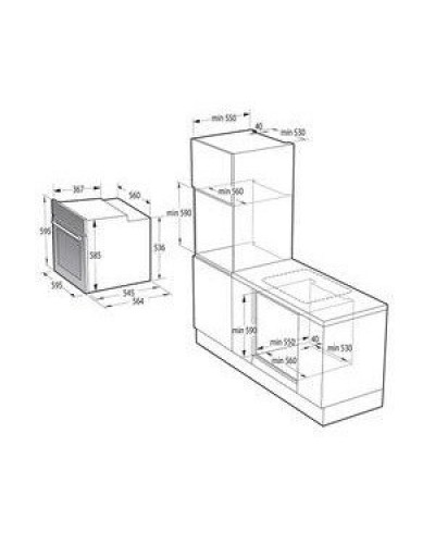 Духовка электрическая Gorenje BOS737E13X