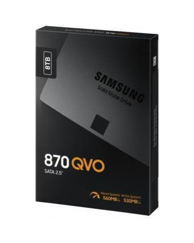 SSD накопичувач Samsung 870 QVO 8 TB (MZ-77Q8T0BW)