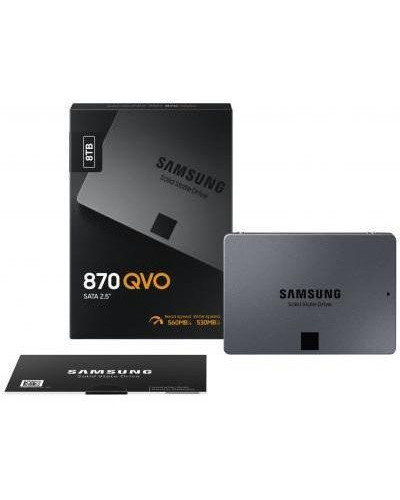 SSD накопичувач Samsung 870 QVO 8 TB (MZ-77Q8T0BW)