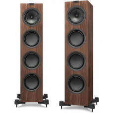 Фронтальні акустичні колонки KEF Q750 Walnut