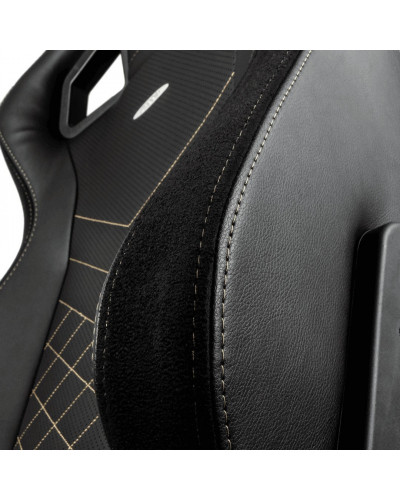 Комп'ютерне крісло для геймера Noblechairs Epic PU leather black/gold (NBL-PU-GOL-002)