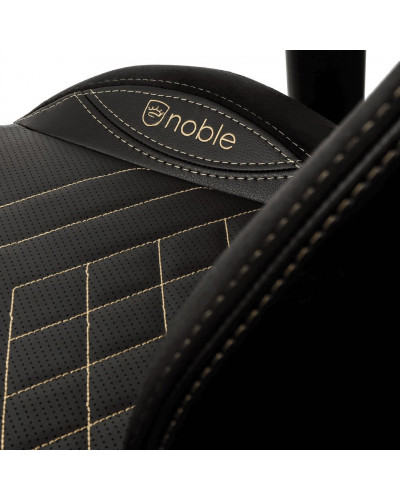 Комп'ютерне крісло для геймера Noblechairs Epic PU leather black/gold (NBL-PU-GOL-002)