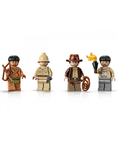 Блочный конструктор LEGO Indiana Jones Храм Золотого Идола (77015)