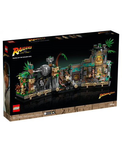 Блочный конструктор LEGO Indiana Jones Храм Золотого Идола (77015)