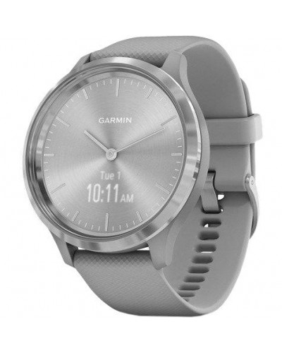 Смарт-годинник Garmin vivomove 3 Sport Grey-Silver Silicone (010-02239-20)