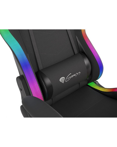 Комп'ютерне крісло для геймера Genesis Trit 500 RGB Black