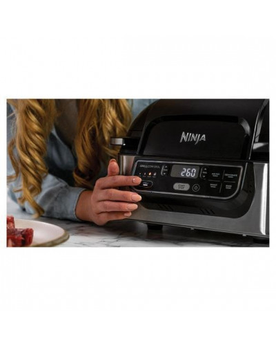 Мультипечь (аэрофритюрница) NINJA Health Grill & Air Fryer AG301EU