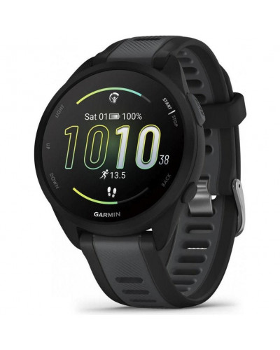 Смарт-годинник Garmin Forerunner 165 Black/Slate Gray (010-02863-20/A0)