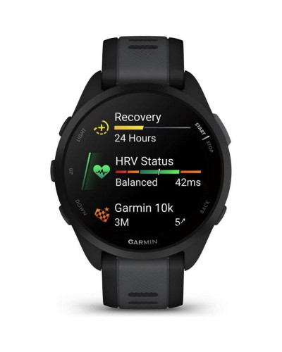 Смарт-годинник Garmin Forerunner 165 Black/Slate Gray (010-02863-20/A0)