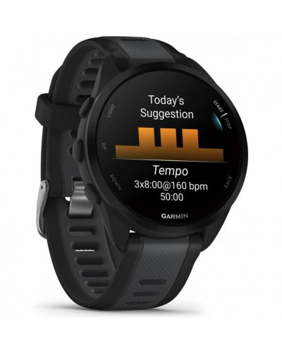 Смарт-годинник Garmin Forerunner 165 Black/Slate Gray (010-02863-20/A0)