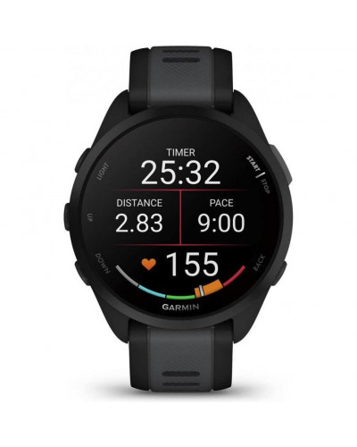 Смарт-годинник Garmin Forerunner 165 Black/Slate Gray (010-02863-20/A0)