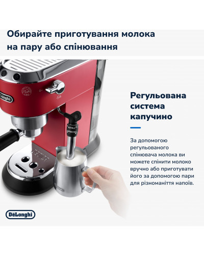 Ріжкова кавоварка еспресо Delonghi EC 685.R