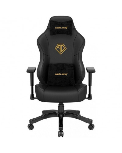 Кресло для геймера Anda Seat Phantom 3 L Black & Gold (AD18Y-06-B-PVC)