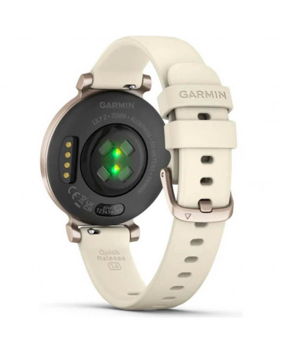 Смарт-годинник Garmin Lily 2 Cream Gold with Coconut Silicone Band (010-02839-00/20)