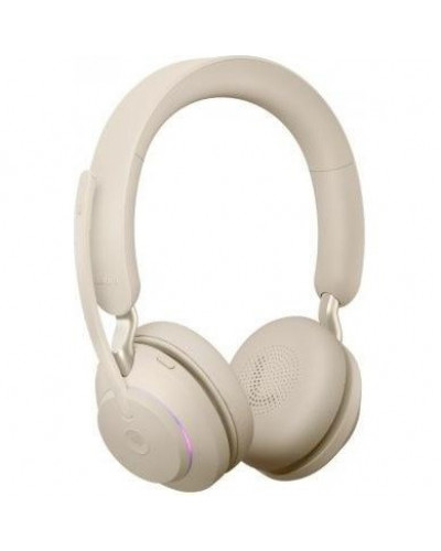 Навушники з мікрофоном JABRA Evolve 2 65 MS Stereo Beige (26599-999-998)