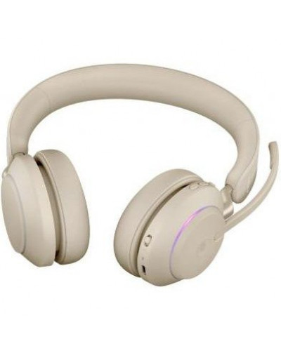 Навушники з мікрофоном JABRA Evolve 2 65 MS Stereo Beige (26599-999-998)