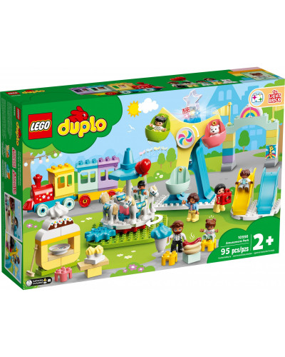 Блоковий конструктор LEGO Duplo Парк розваг (10956)