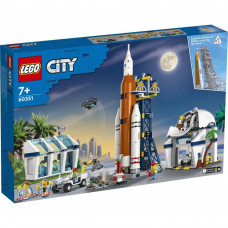 Блоковий конструктор LEGO City Space Космодром 1010 деталей (60351)