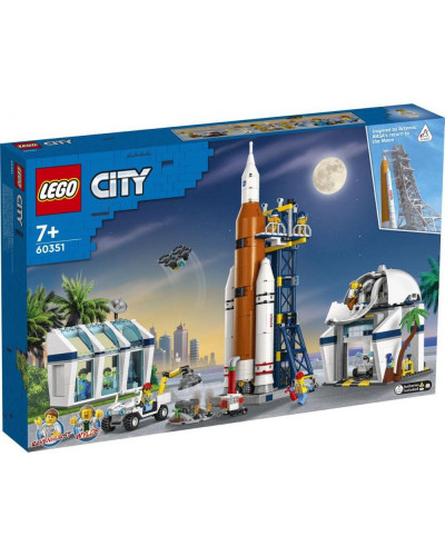 Блоковий конструктор LEGO City Space Космодром 1010 деталей (60351)