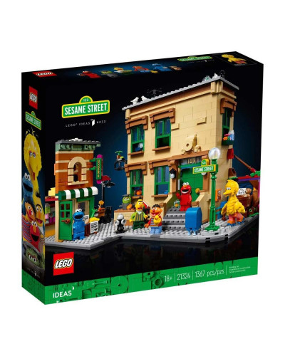 Блочный конструктор LEGO Улица Сезам (21324)