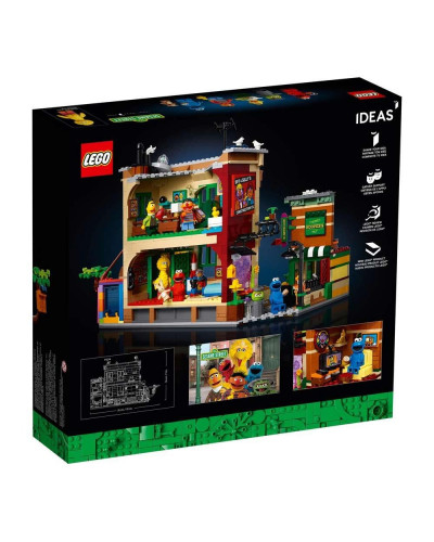 Блочный конструктор LEGO Улица Сезам (21324)