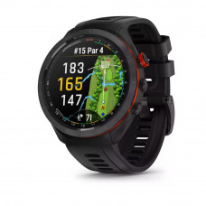 Смарт-годинник Garmin Approach S70 47mm B. Ceramic Bezel w. Black S. Band (010-02746-02/12)