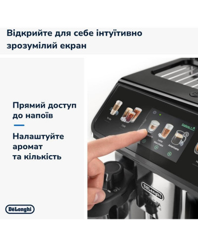 Кавомашина автоматична Delonghi Eletta Explore ECAM 450.65.G