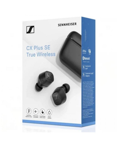 Навушники TWS Sennheiser CX PLUS SE True Wireless Black (509247)