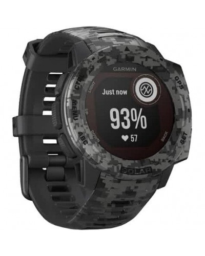 Смарт-годинник Garmin Instinct Solar Graphite Camo (010-02293-05/010-02293-15)