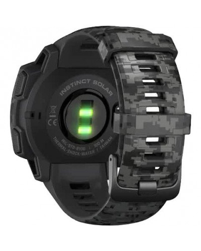 Смарт-годинник Garmin Instinct Solar Graphite Camo (010-02293-05/010-02293-15)