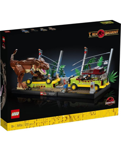 Блоковий конструктор LEGO Втеча тиранозавра (76956)