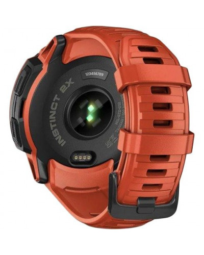 Смарт-годинник Garmin Instinct 2X Solar Flame Red (010-02805-11/01)