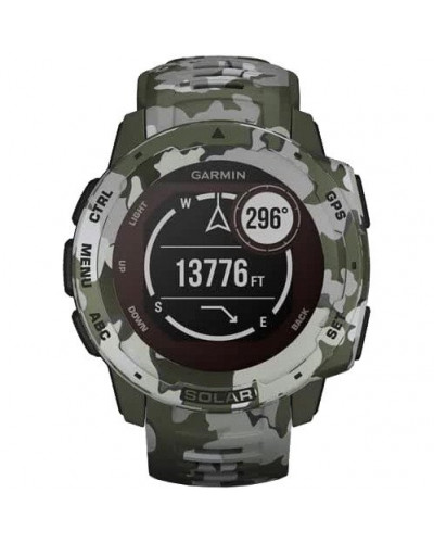 Смарт-годинник Garmin Instinct Solar Lichen Camo (010-02293-06/010-02293-16)