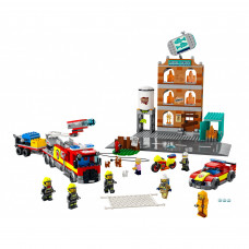 Блоковий конструктор LEGO City Пожарная команда (60321)