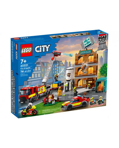 Блоковий конструктор LEGO City Пожарная команда (60321)