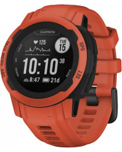 Смарт-годинник Garmin Instinct 2S - Standard Edition Poppy (010-02563-16)