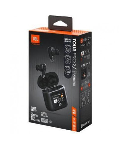 Навушники TWS JBL Tour Pro 2 Black (JBLTOURPRO2BLK)