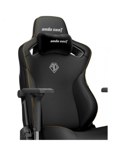 Комп'ютерне крісло для геймера Anda Seat Kaiser 3 XL black (AD12YDC-XL-01-B-PVC)