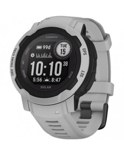 Смарт-годинник Garmin Instinct 2 Solar Mist Gray (010-02627-11)