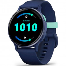 Смарт-годинник Garmin vivoactive 5 Metallic Navy Aluminum Bezel with Navy Case and Silicone Band (010-02862-12/52)