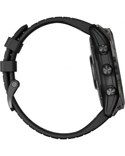 Смарт-годинник Garmin Fenix 7X Pro Solar Slate Gray w. Black Band (010-02778-00/01)