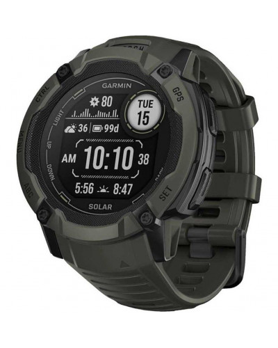 Смарт-часы Garmin Instinct 2X Solar Moss (010-02805-15/05)