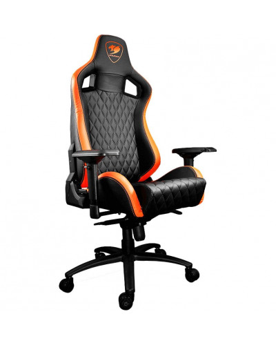 Комп'ютерне крісло для геймера Cougar Armor S black/orange