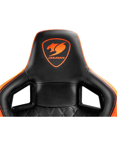 Комп'ютерне крісло для геймера Cougar Armor S black/orange