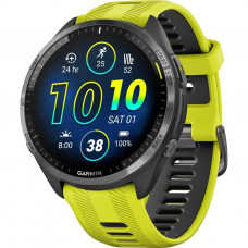 Спортивний годинник Garmin Forerunner 965 Carbon Gray Titanium Bezel w. Black Case and Amp Yell/Black S. Band (010-02809-02/12/