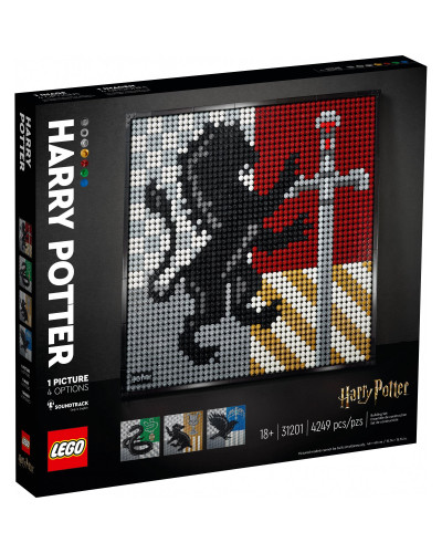 Блоковий конструктор LEGO Harry Potter Hogwarts Crests (31201)